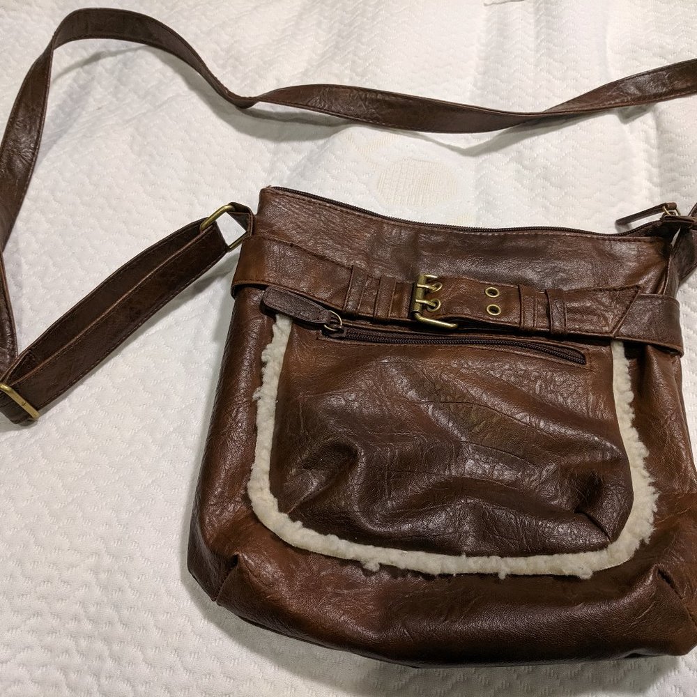 Brown handbag